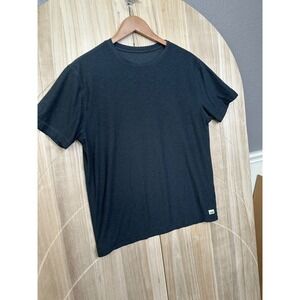 Vuori Strato Tech Tee Charcoal Heather Mens Performance T-Shirt V126 Size M